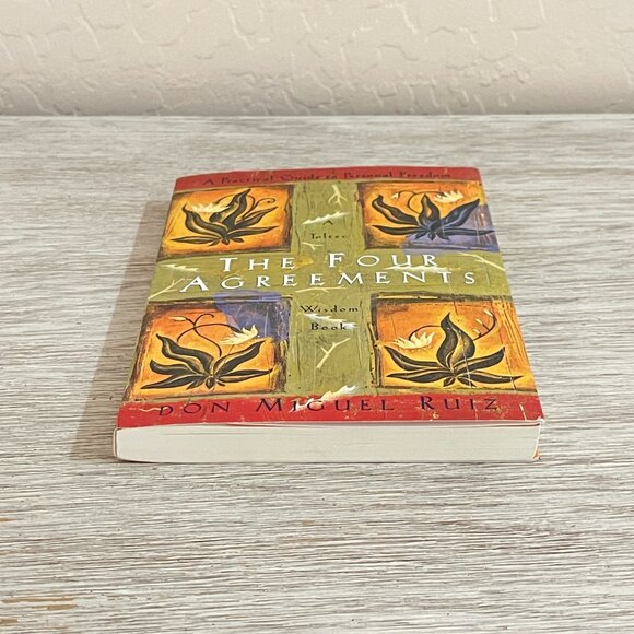 The Four Agreements Paperback Book by Don Miguel Ruiz A Toltec Wisdom Book - Picture 5 of 8